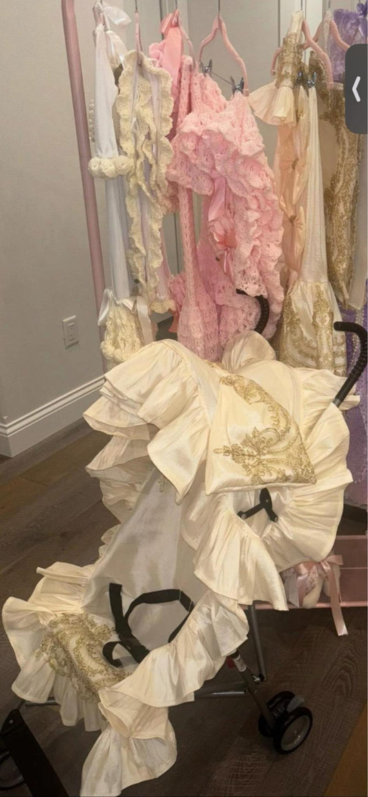 Reserved- couture umbrella stroller