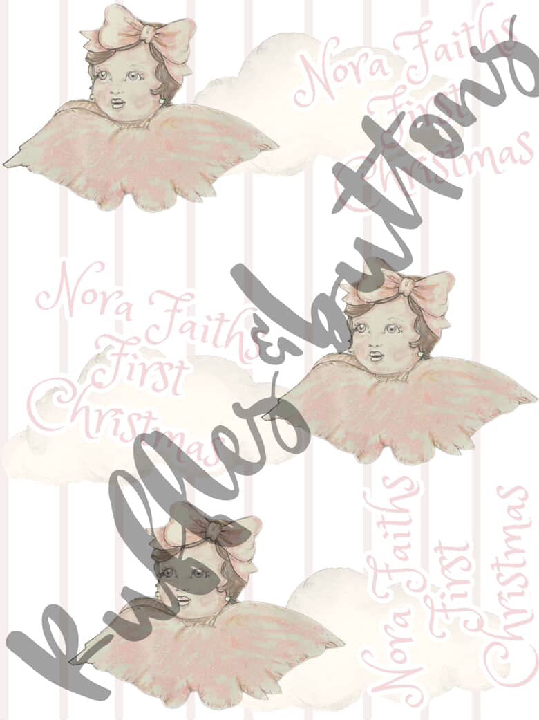 Reserved- Christmas angel set