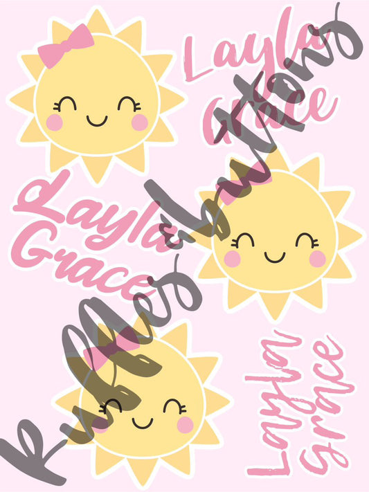 Reserved- shabby chic gown set Layla Grace