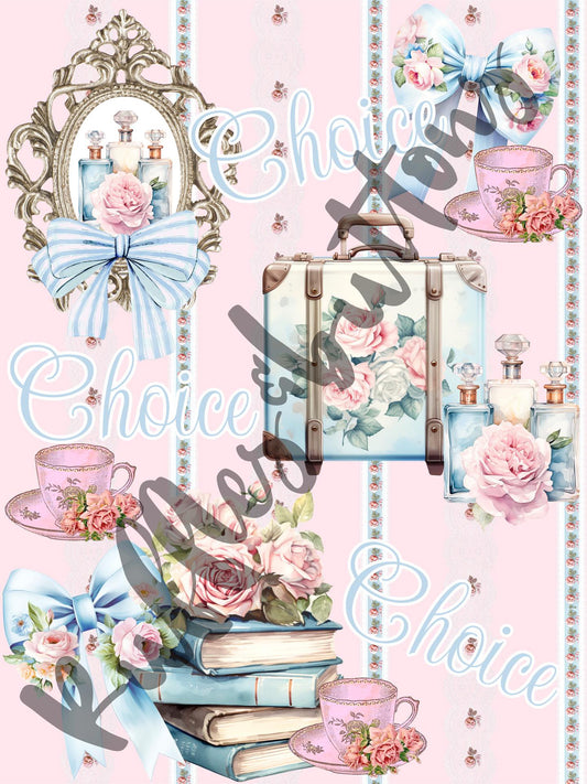 Reserved- gown set and pillowcase.