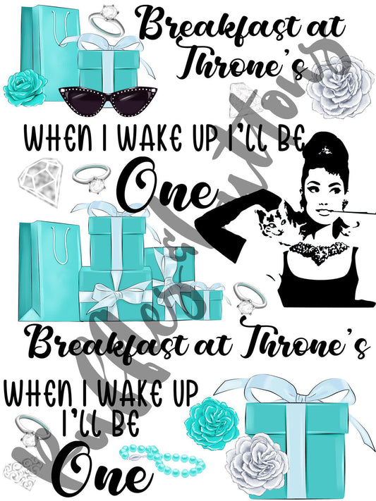 Reserved- throne bday set.