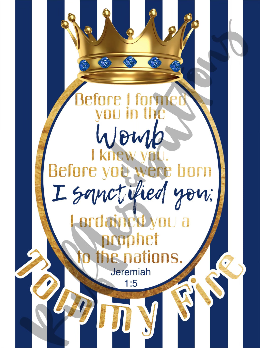 Reserved- Tommy Fire